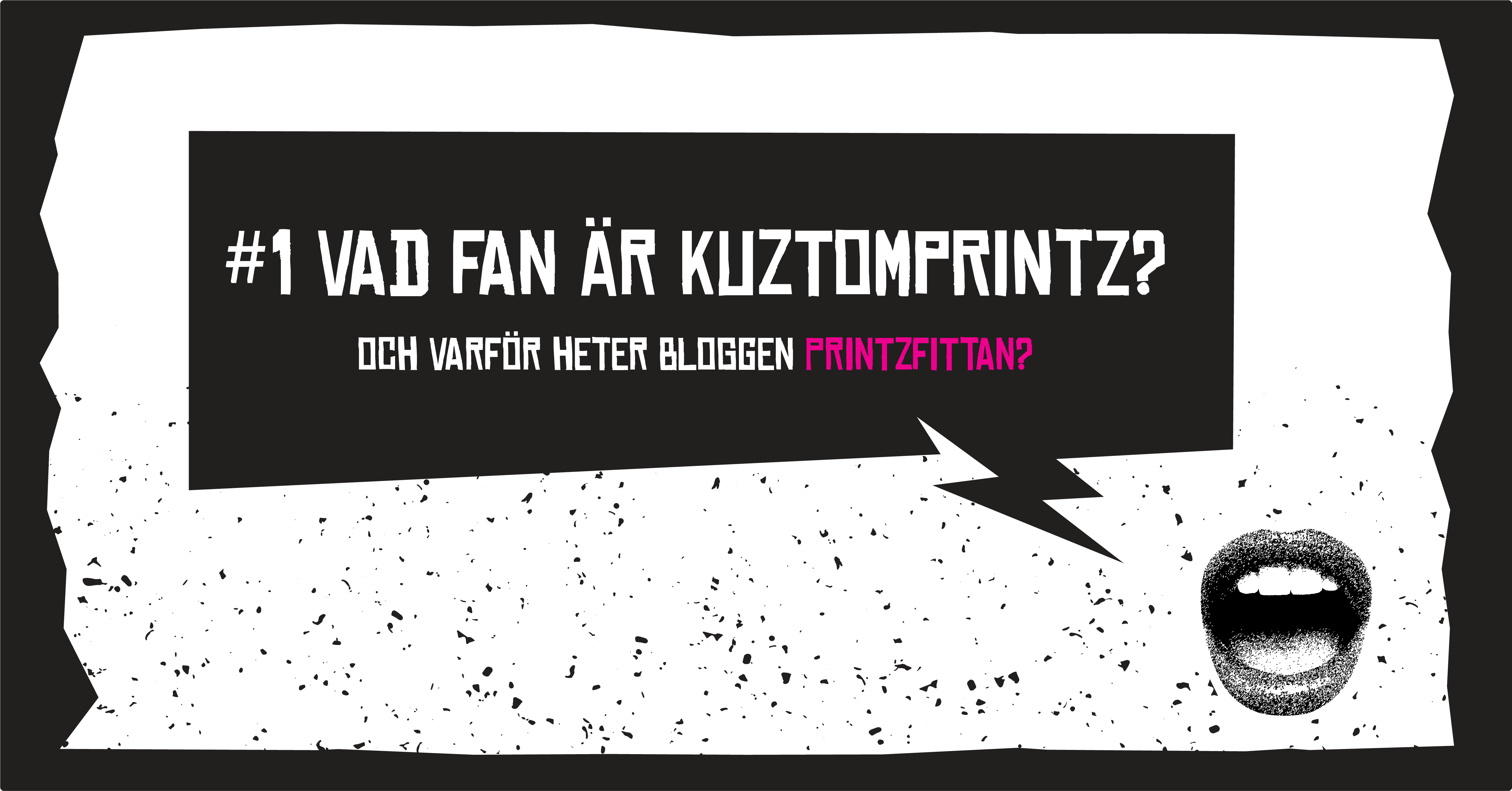 #1 Vad fan är Kuztomprintz – och varför heter bloggen Printzfittan?