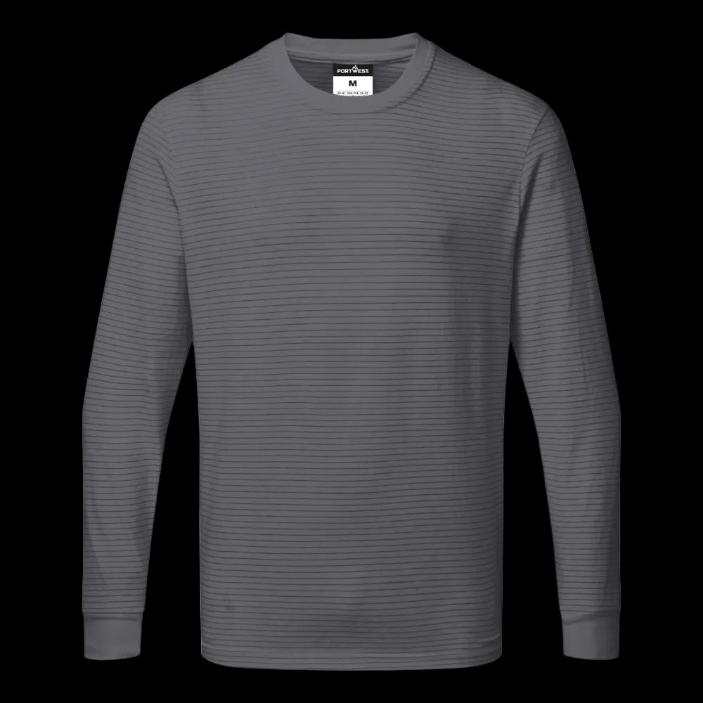 ESD T-shirt Långärmad – EN 61340-5-1