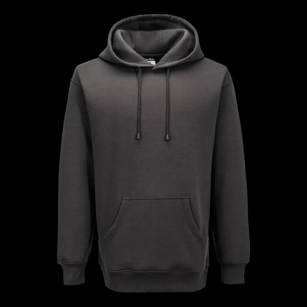 Tjock arbetshoodie med känguruficka – 300 g