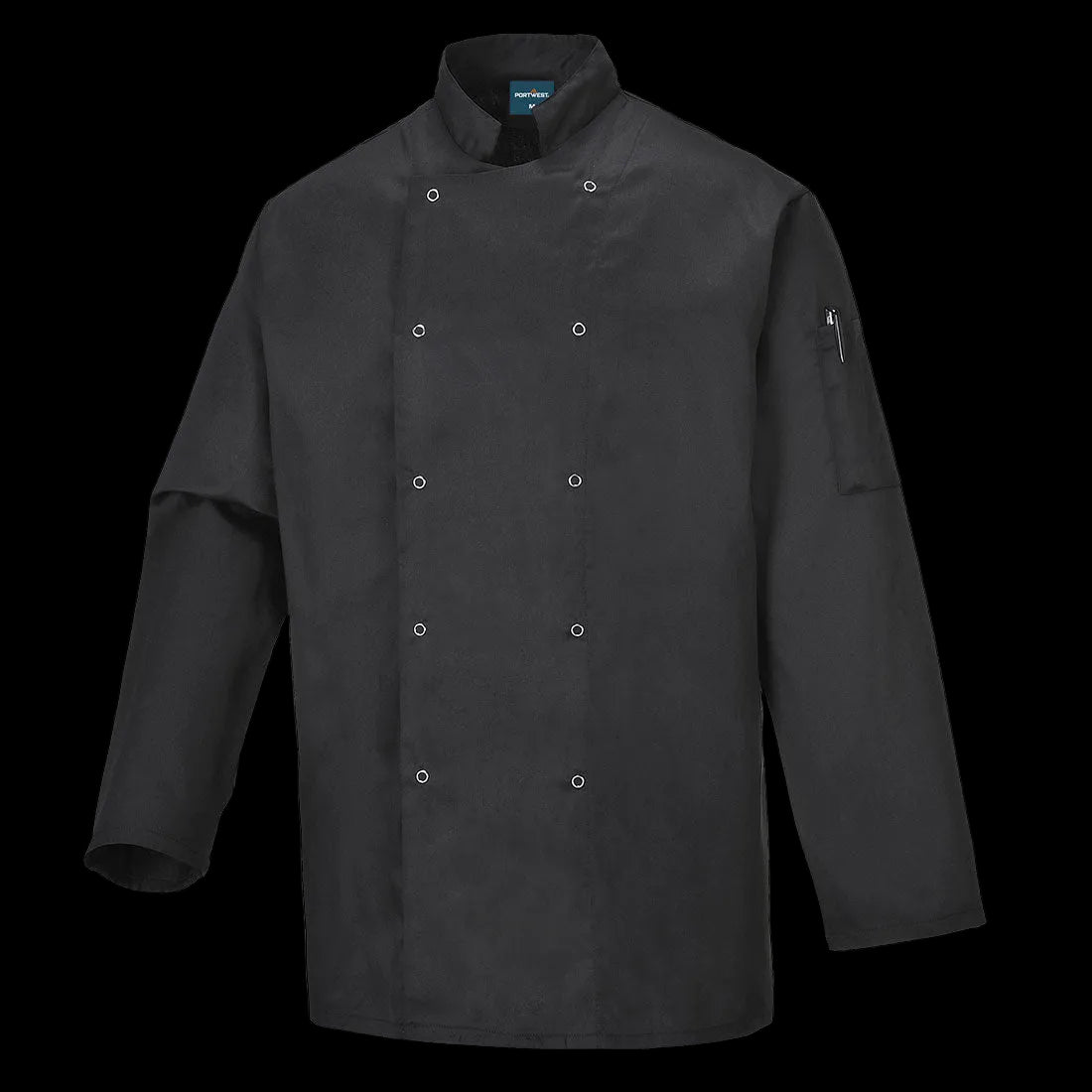 Suffolk Kockjacka – Klassisk och slitstark arbetsjacka för restaurang