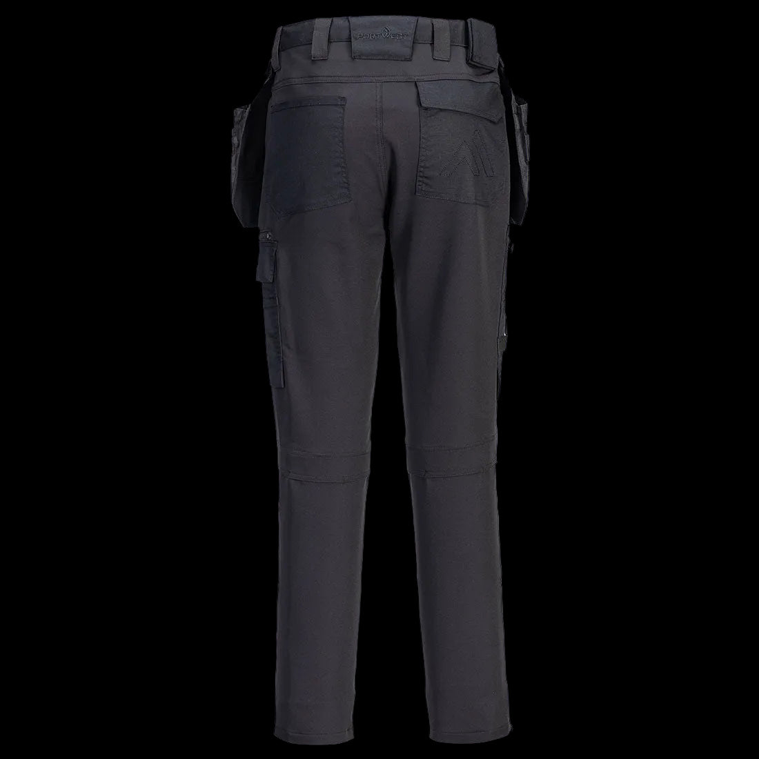 Premium hantverksbyxa i 4-vägsstretch med avtagbara hängfickor