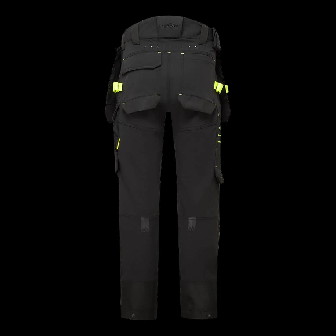 Hantverksbyxa 4-vägsstretch med hölsterfickor och knäskyddsfickor