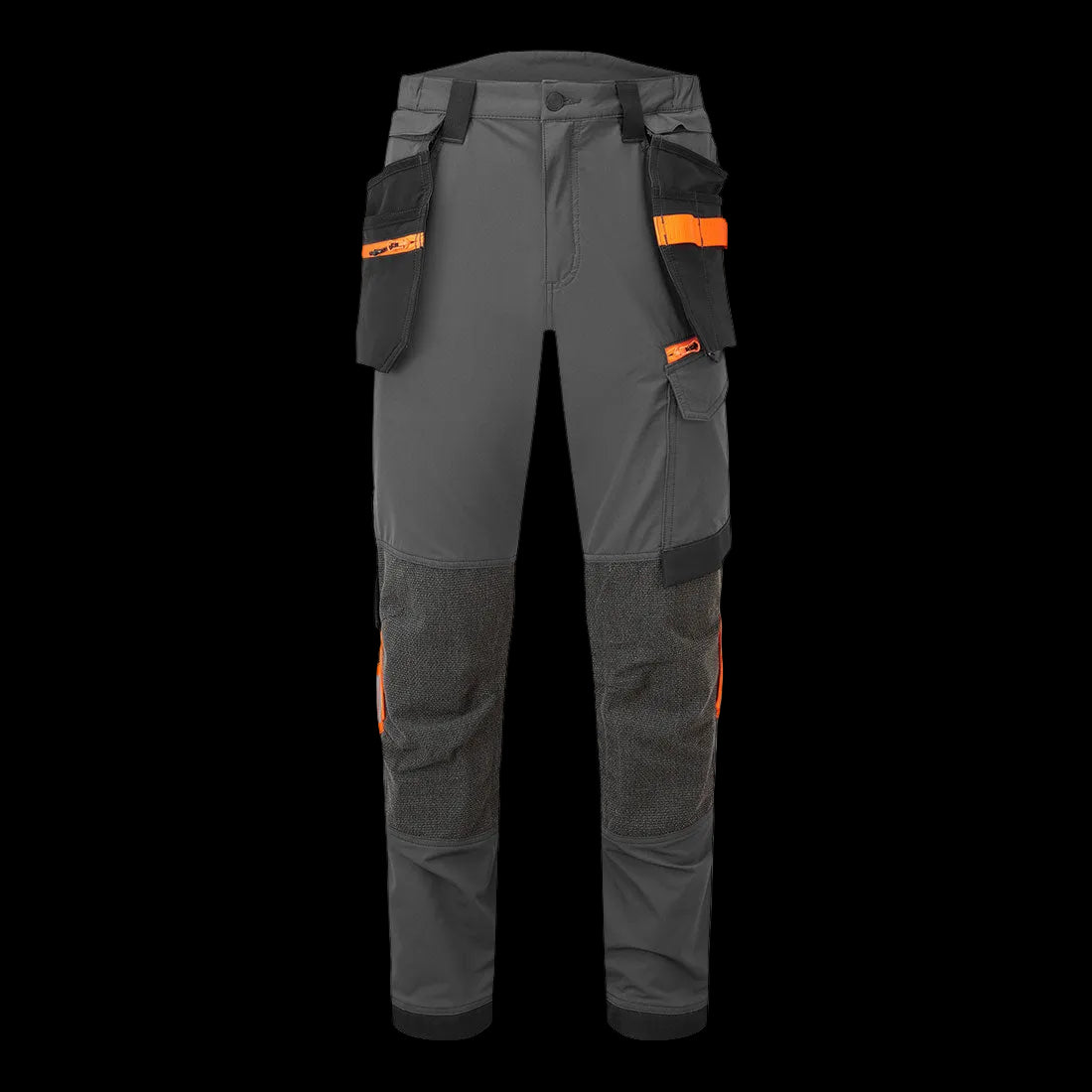 Hantverksbyxa 4-vägsstretch med hölsterfickor och knäskyddsfickor