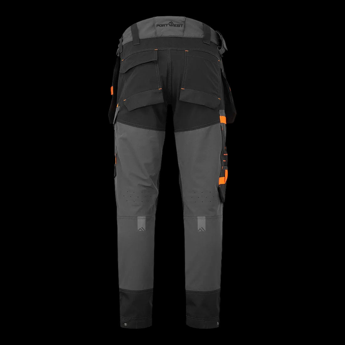 Hantverksbyxa 4-vägsstretch med hölsterfickor och knäskyddsfickor