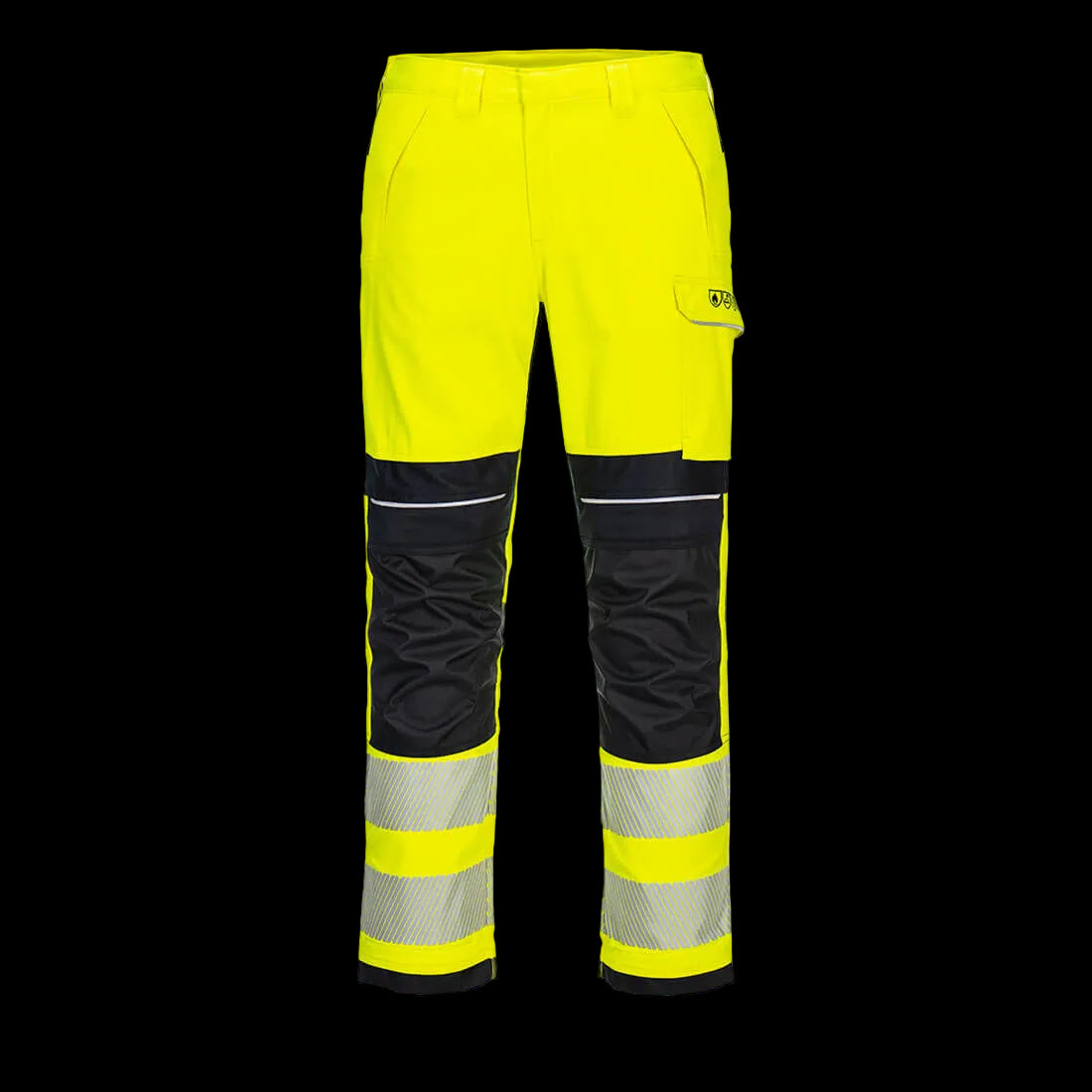 Modaflame Hi-Vis Arbetsbyxa Stretch Klass 2