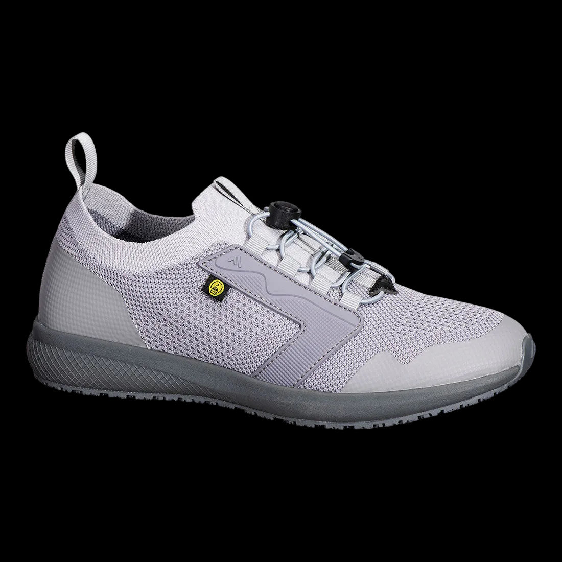 Yrkessko O1 ESD – Lätt arbetssko med stickad ovandel och halkskydd