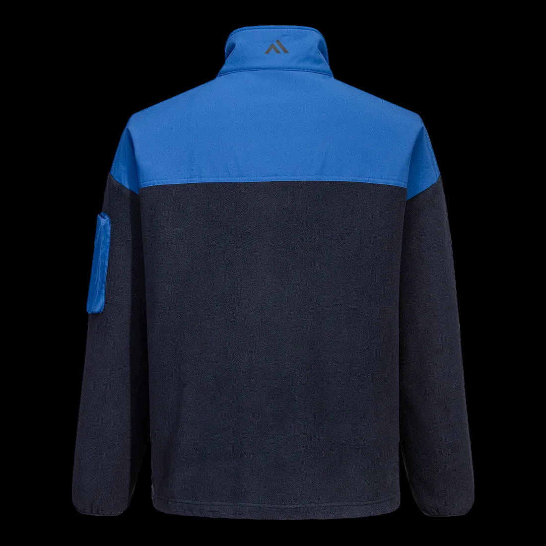 Teknisk fleece med 1/4 dragkedja och förstärkta paneler