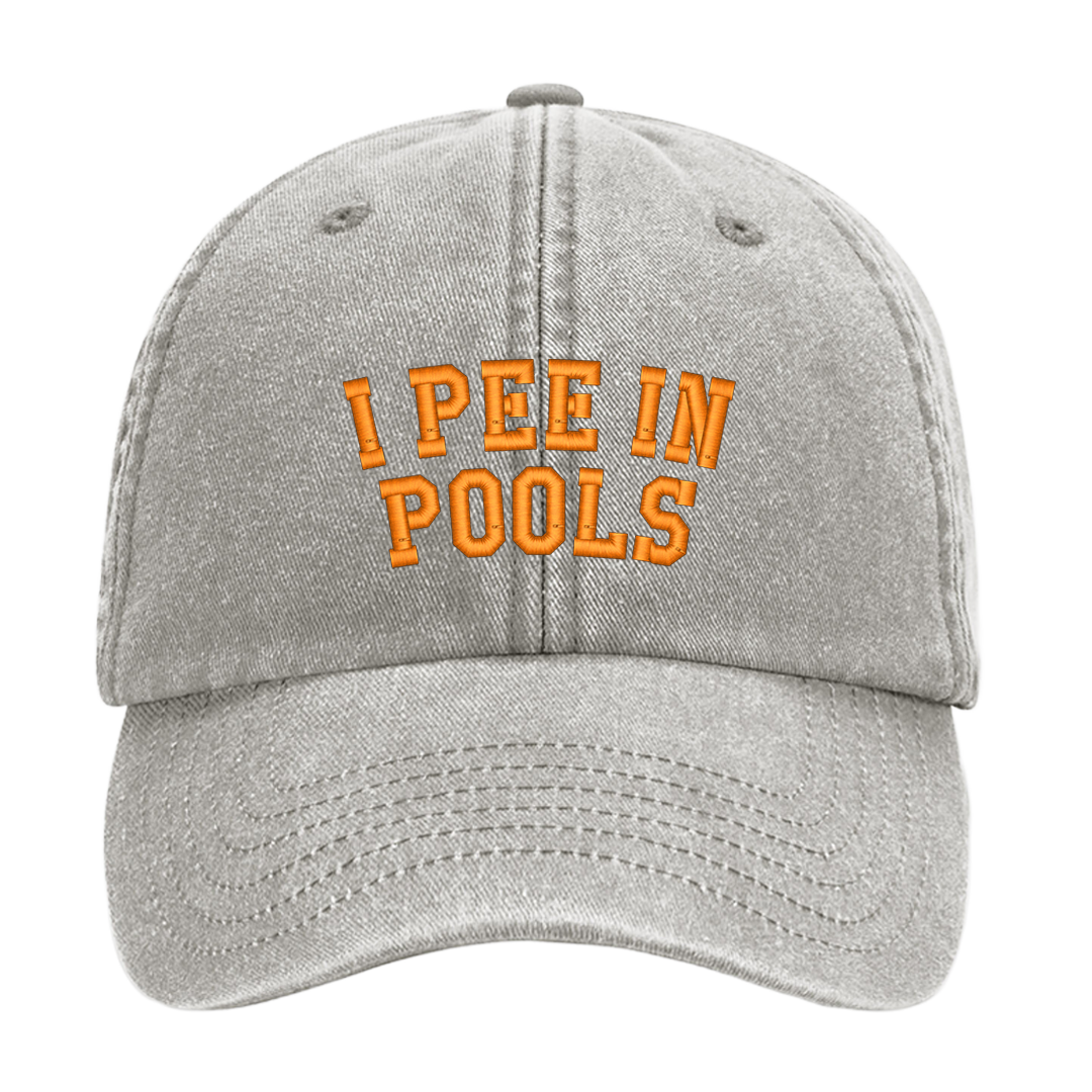 Dad Cap – I PEE IN POOLS