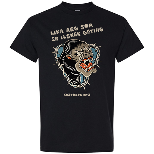 T-shirt - Lika arg som en ilsken geting