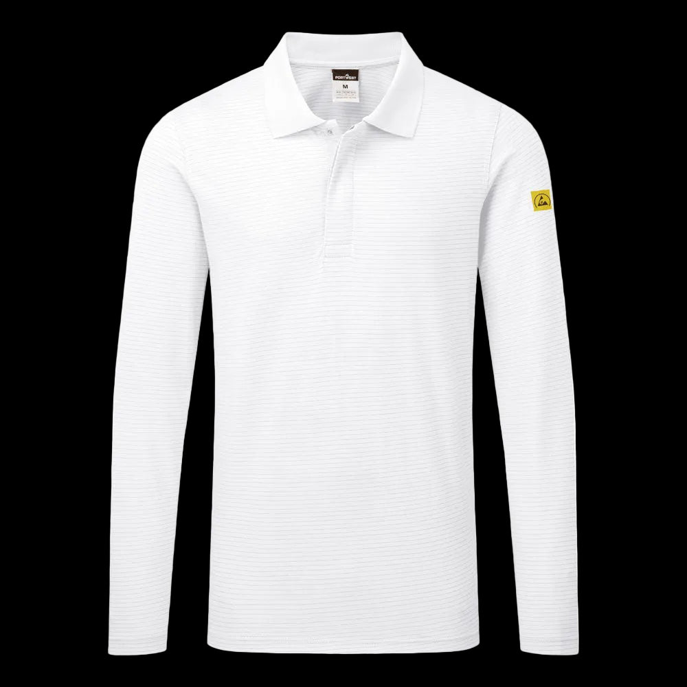 ESD Pikétröja Långärmad – EN 61340-5-1