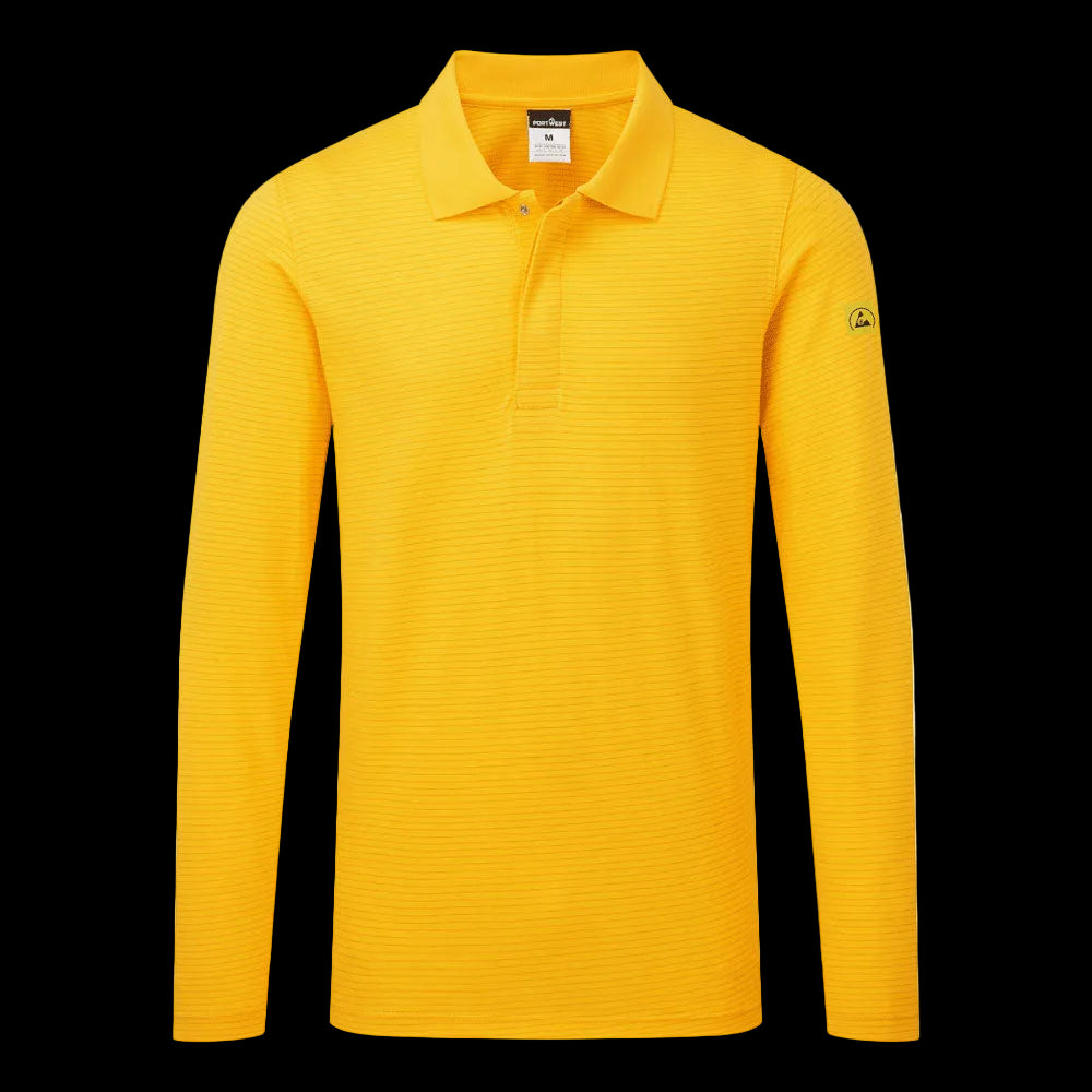 ESD Pikétröja Långärmad – EN 61340-5-1