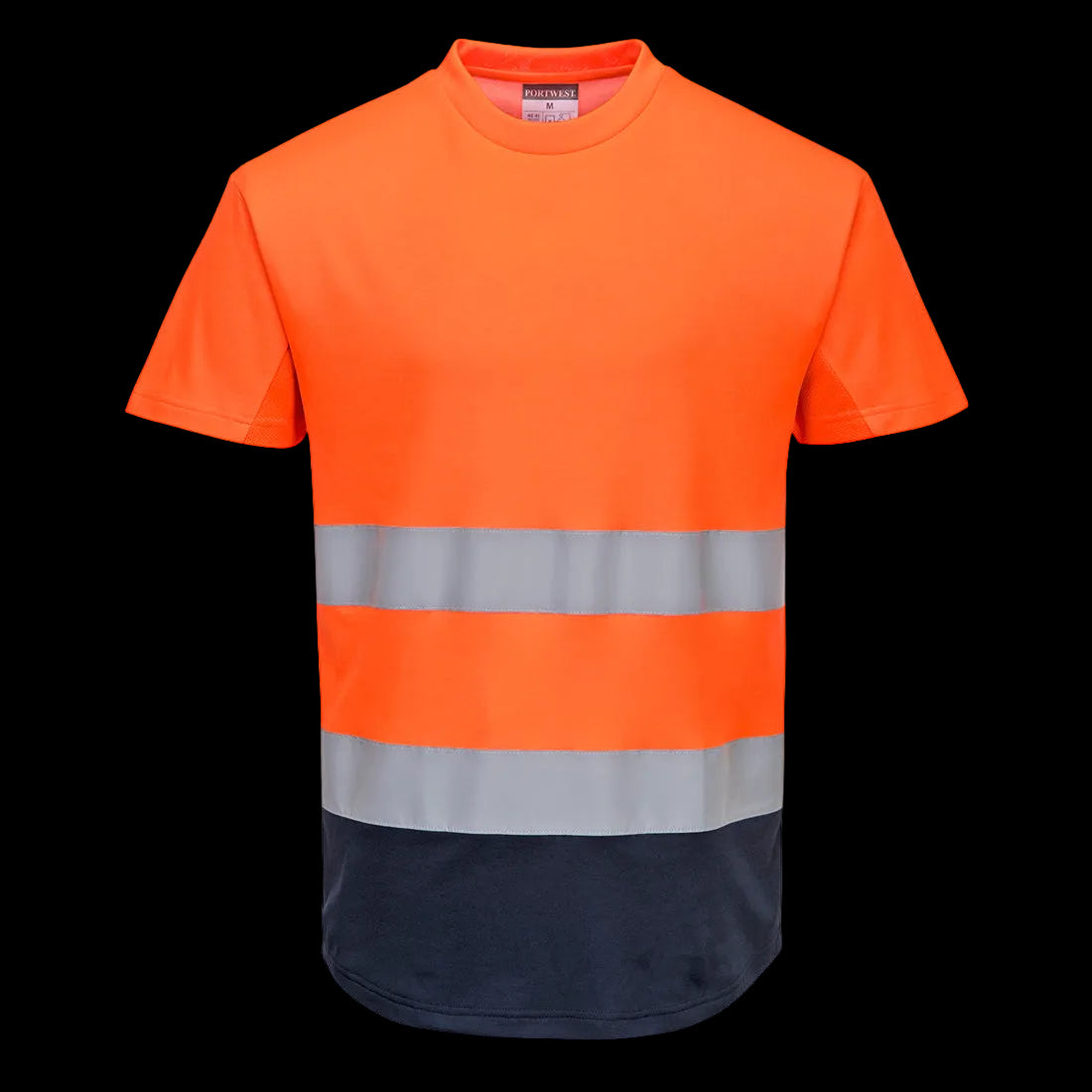 Varsel Mesh T-shirt Tvåfärgad Klass 2