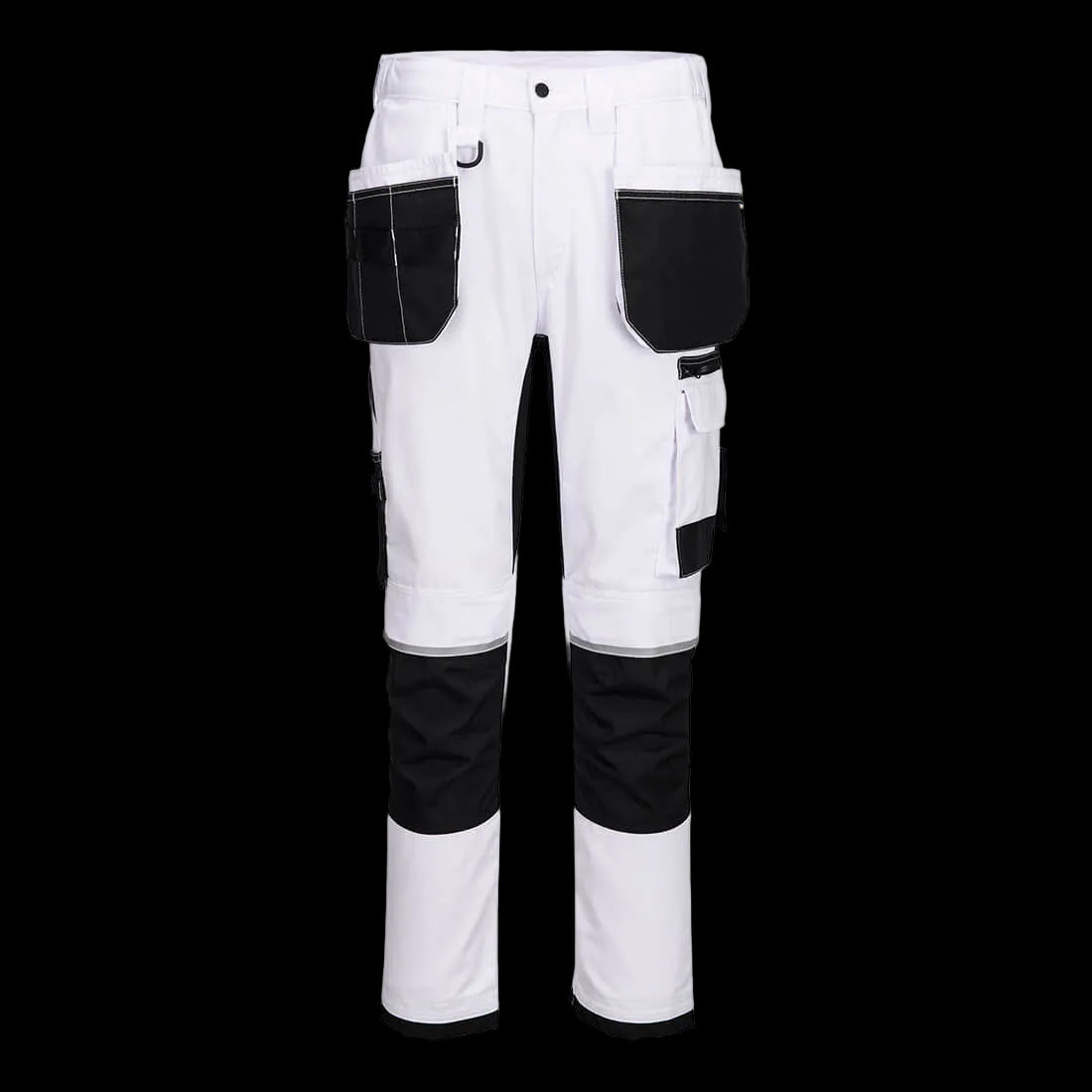 Hantverksbyxa med hängfickor och stretchpaneler