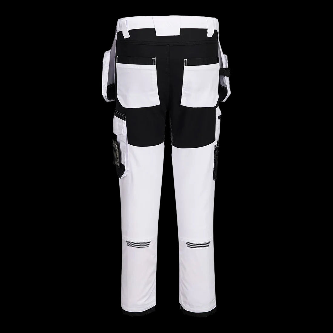 Hantverksbyxa med hängfickor och stretchpaneler