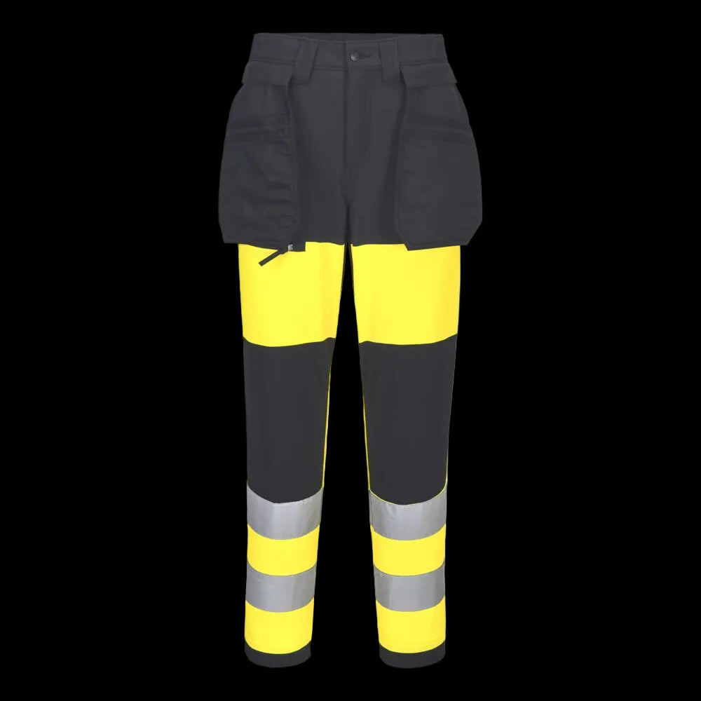 Varselbyxa dam klass 1 stretch – med avtagbara hölsterfickor