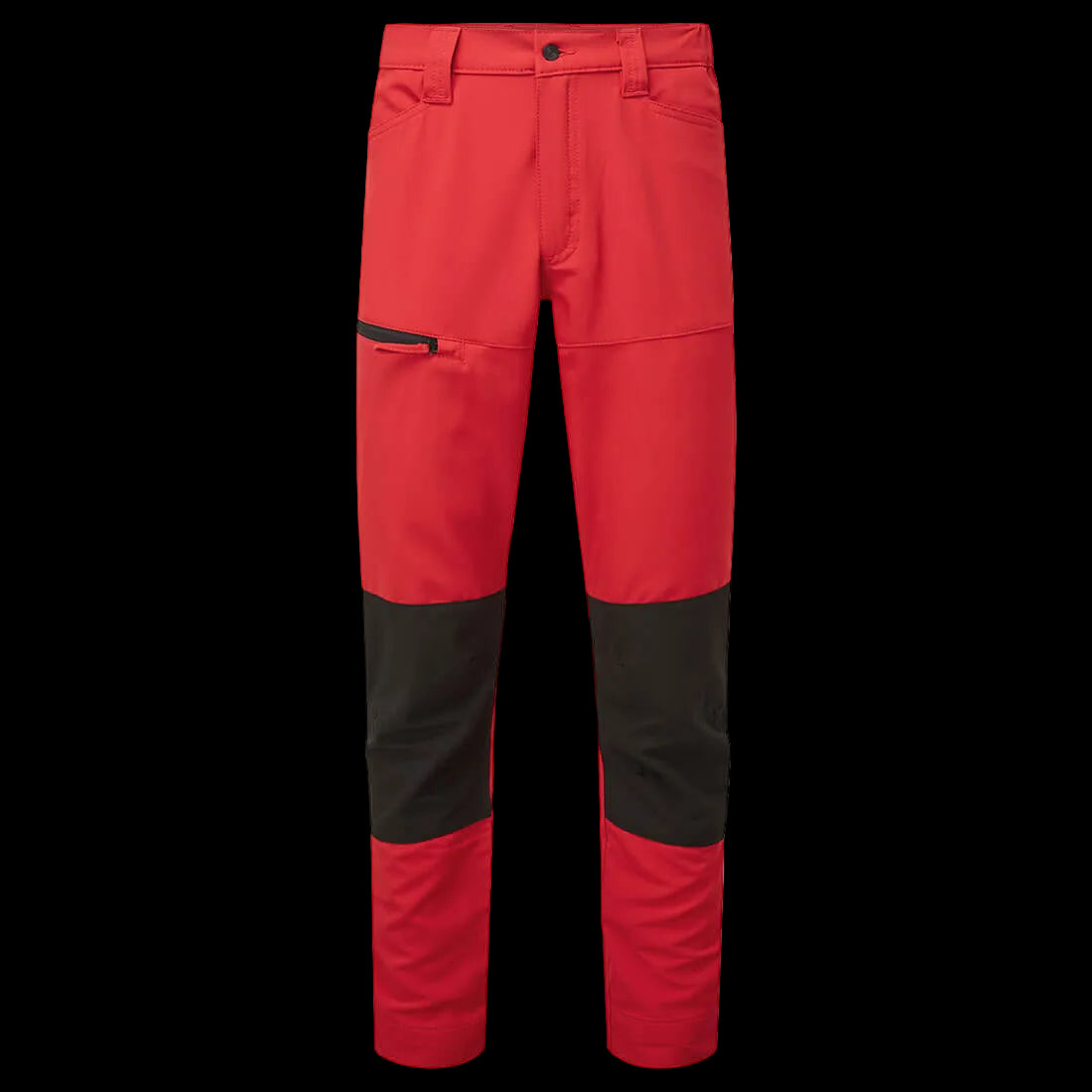 Servicebyxa 4-vägsstretch – Slim fit med stretch och dragkedjefickor