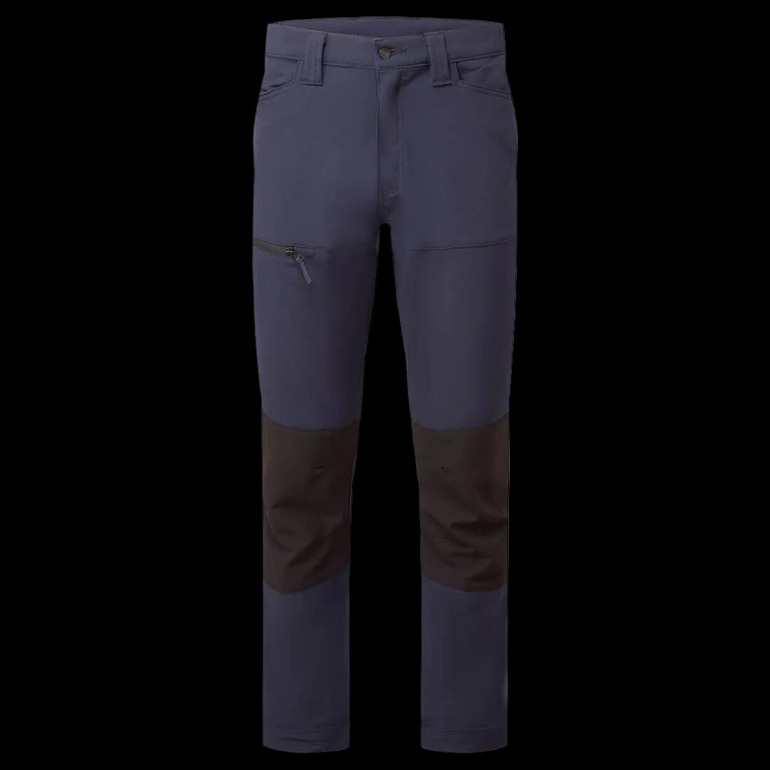 Servicebyxa 4-vägsstretch – Slim fit med stretch och dragkedjefickor