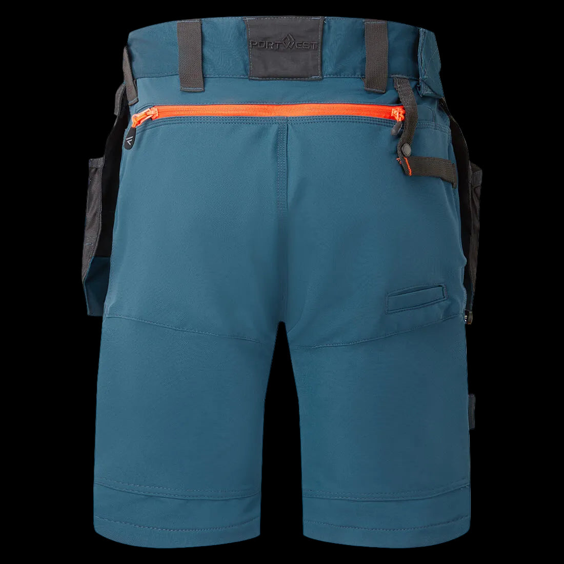 Premium hantverksshorts i 4-vägsstretch med avtagbara hängfickor
