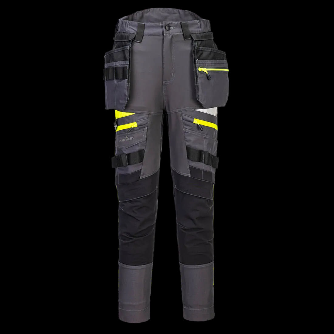 Premium hantverksbyxa dam i 4-vägsstretch med hängfickor