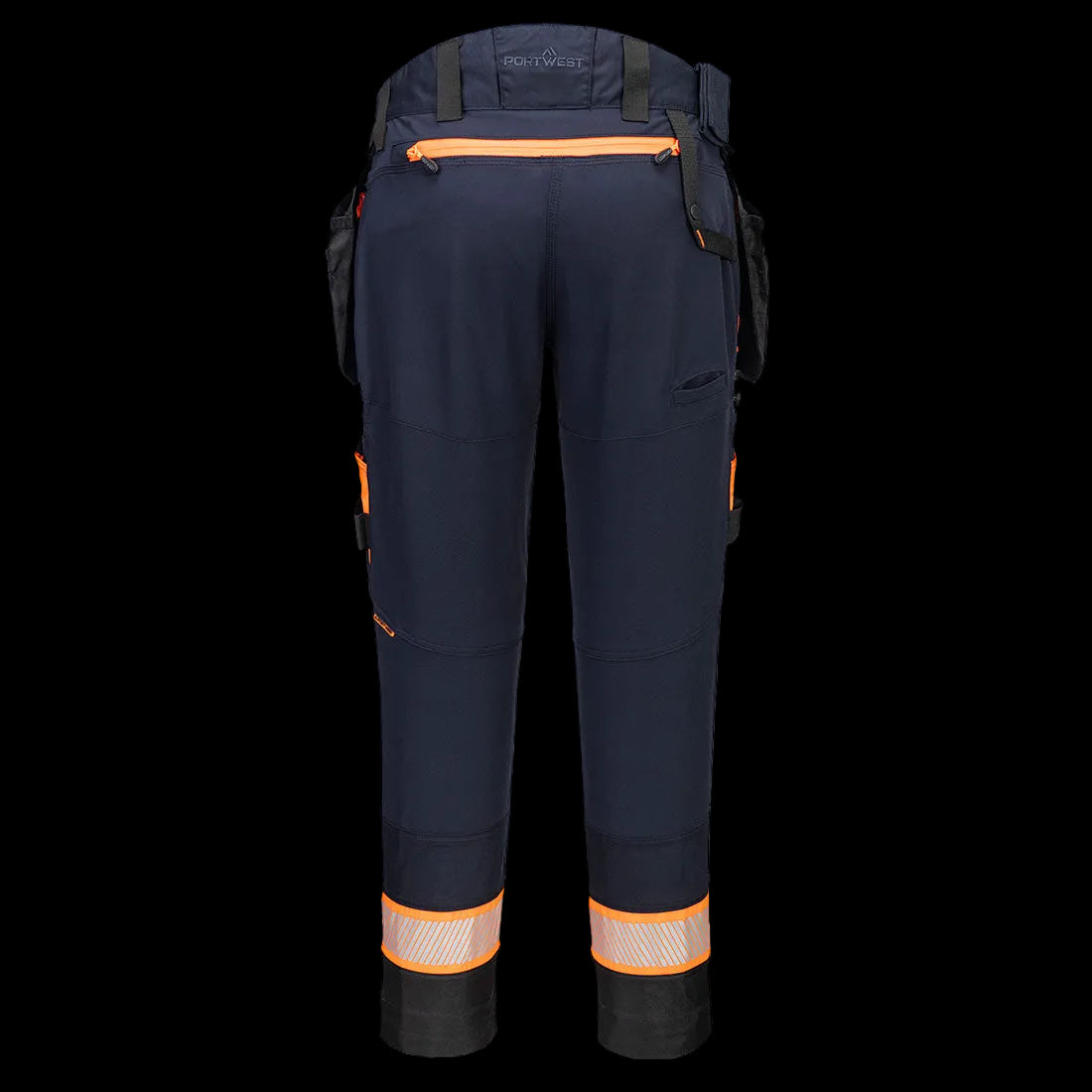 Premium hantverksbyxa dam i 4-vägsstretch med hängfickor