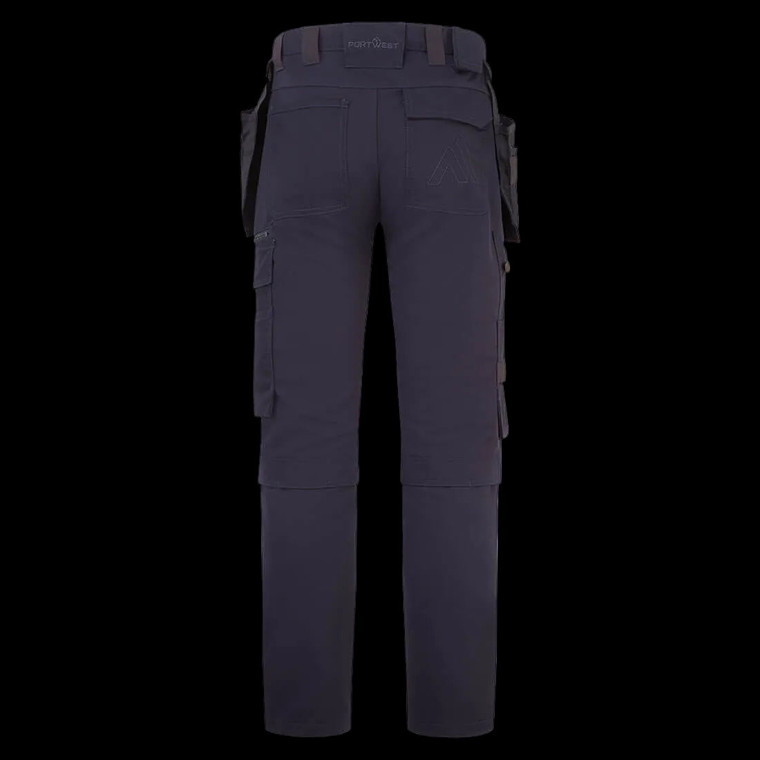 Premium hantverksbyxa i 4-vägsstretch med avtagbara hängfickor