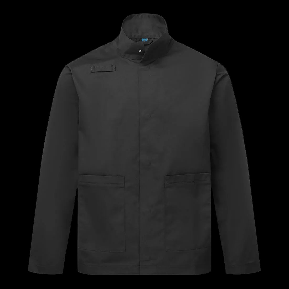 Arbetsjacka i slitstark polycotton med dragkedja