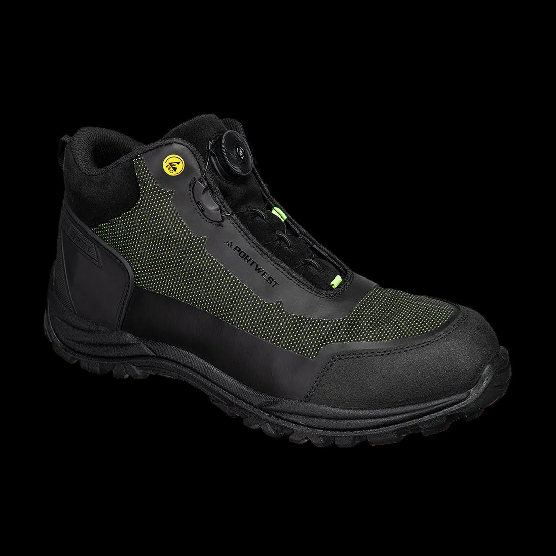 Girder Skyddskänga S3S ESD – Komposit med snabb snörning