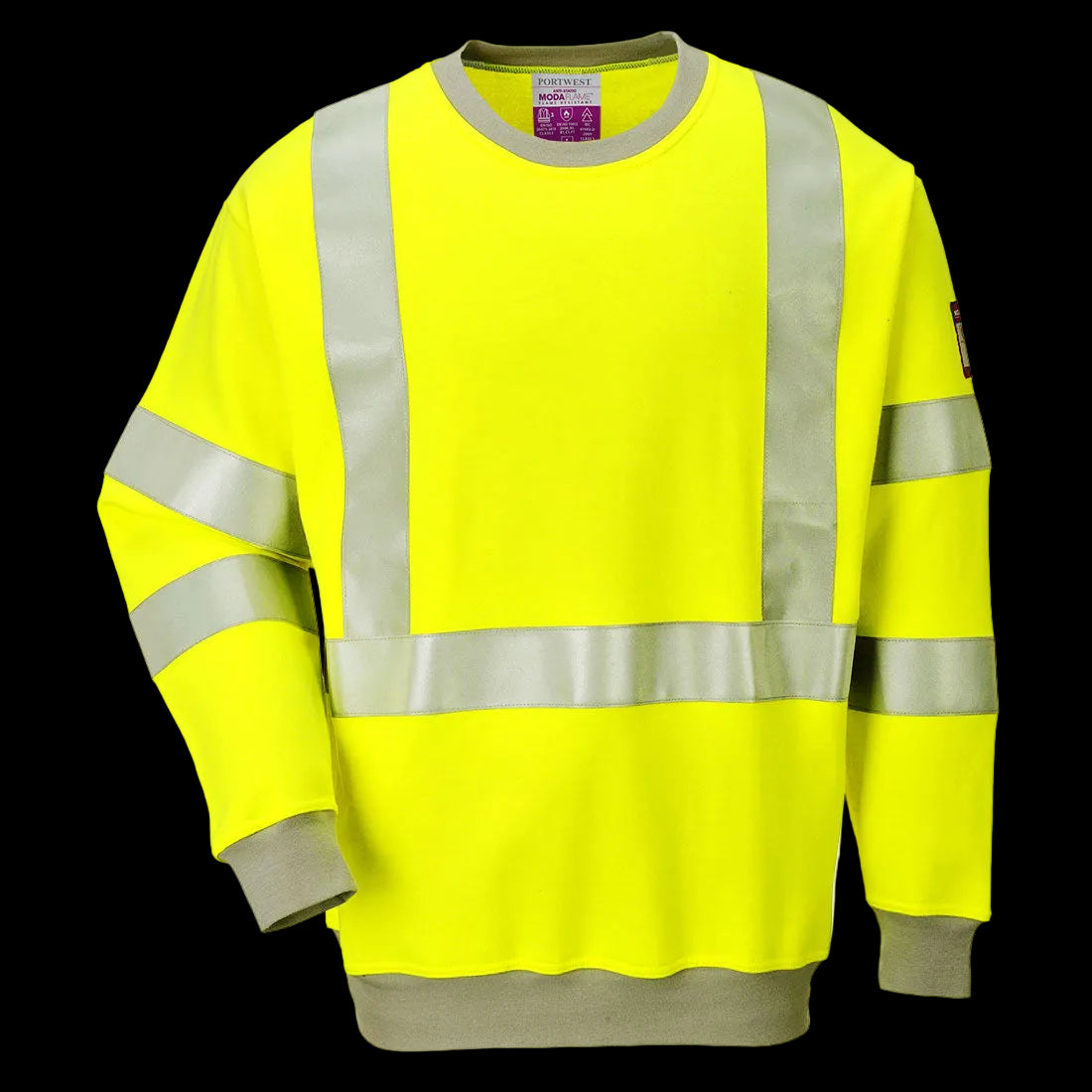 Modaflame Anti-Statisk Hi-Vis Sweatshirt