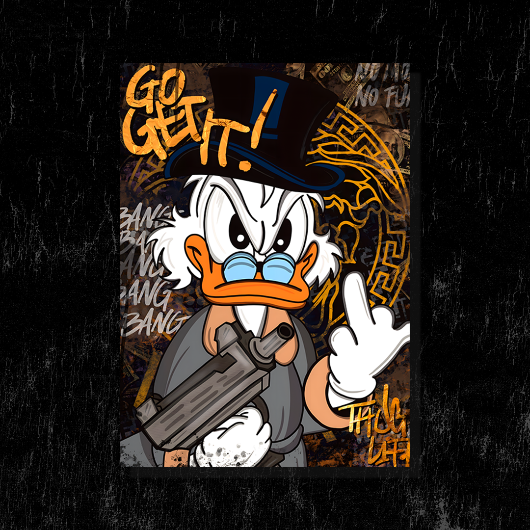 Poster – Go Get It Duck