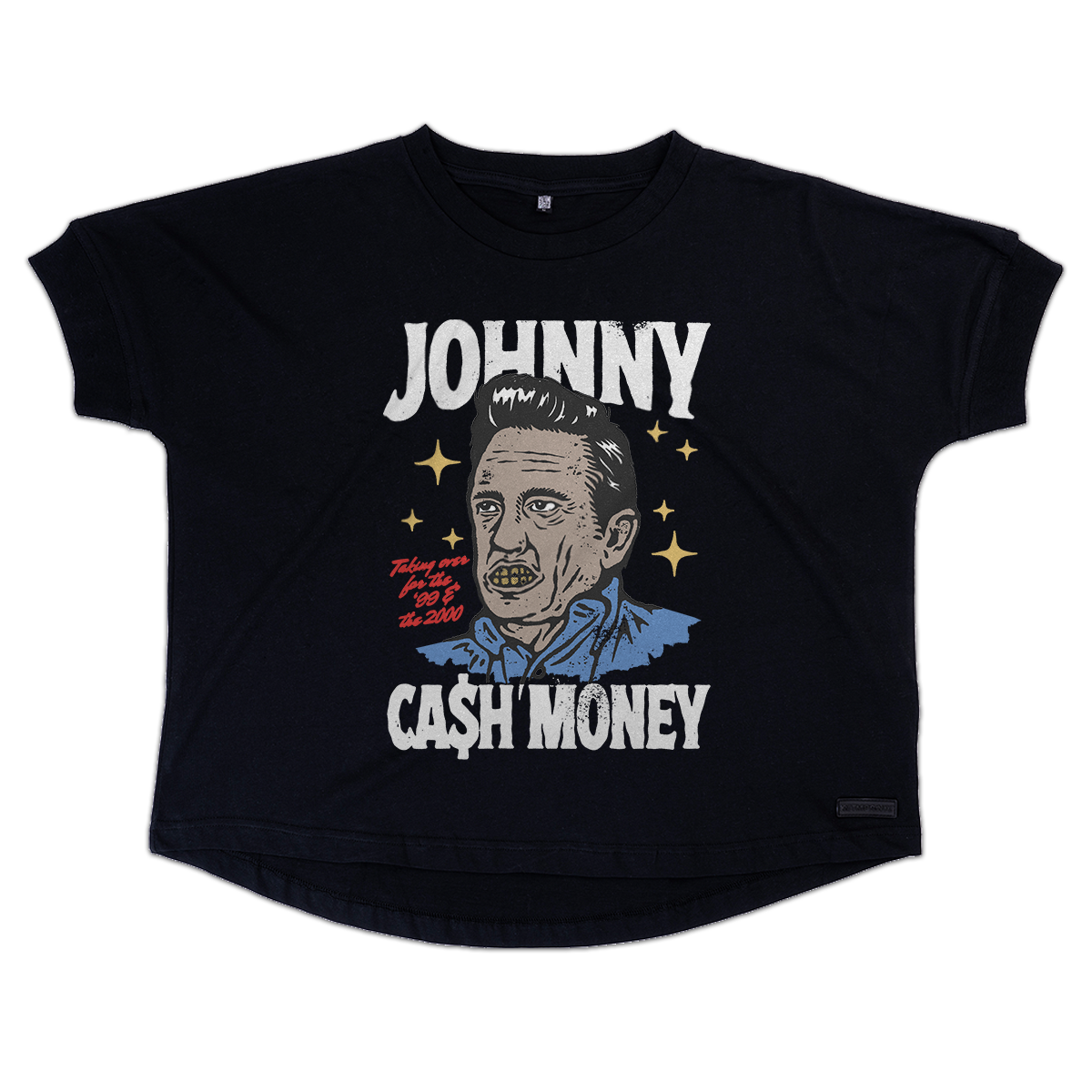 T-shirt Johnny cash money (KP Original Ladies TEE - Oversize Fit)