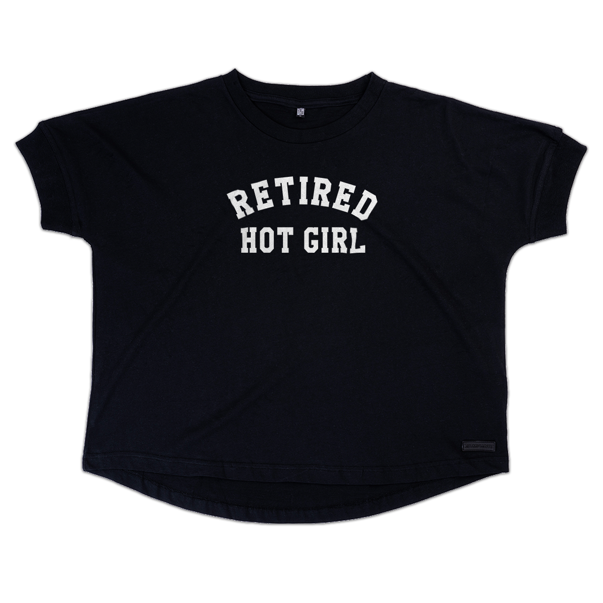 T-shirt Retired hot girl (KP Original Ladies TEE - Oversize Fit)