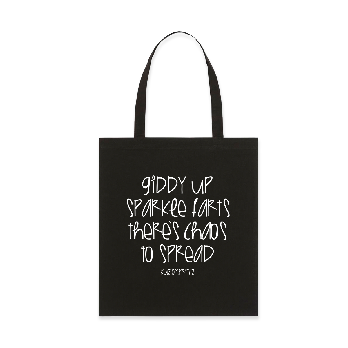 Totebag Giddy up sparkle farts