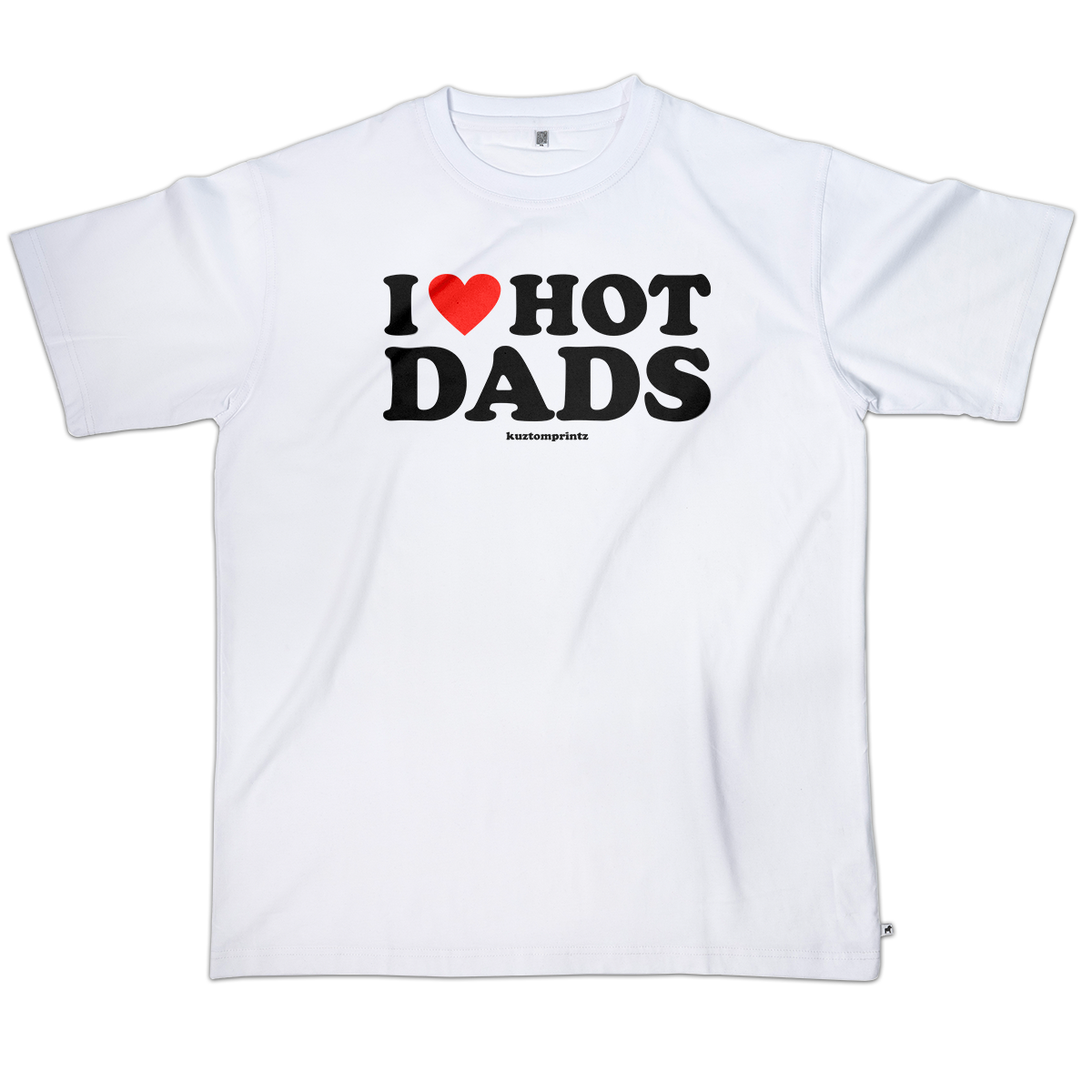 T-shirt - I love hot dads (KP Original TEE - Exklusiv Loose Fit)