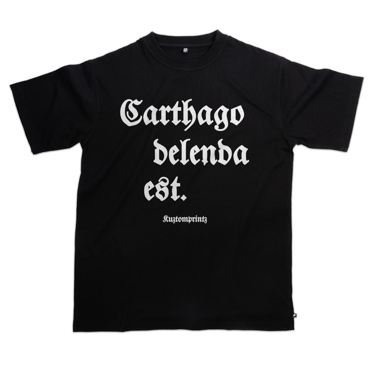 T-shirt - Carthago delenda est. (KP Original TEE - Exclusive Loose Fit)