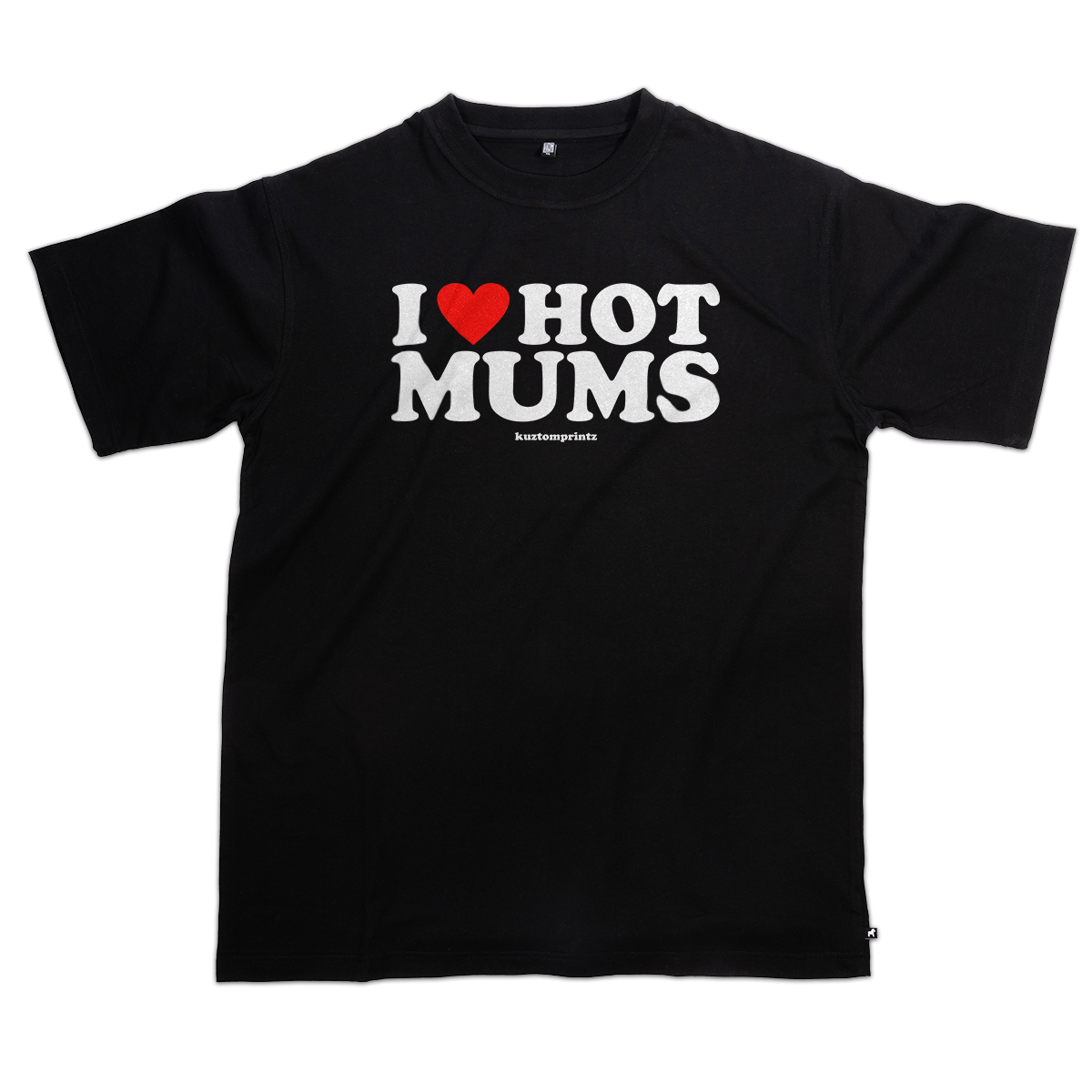 T-shirt - I love hot mums (KP Original TEE - Exklusiv Loose Fit)