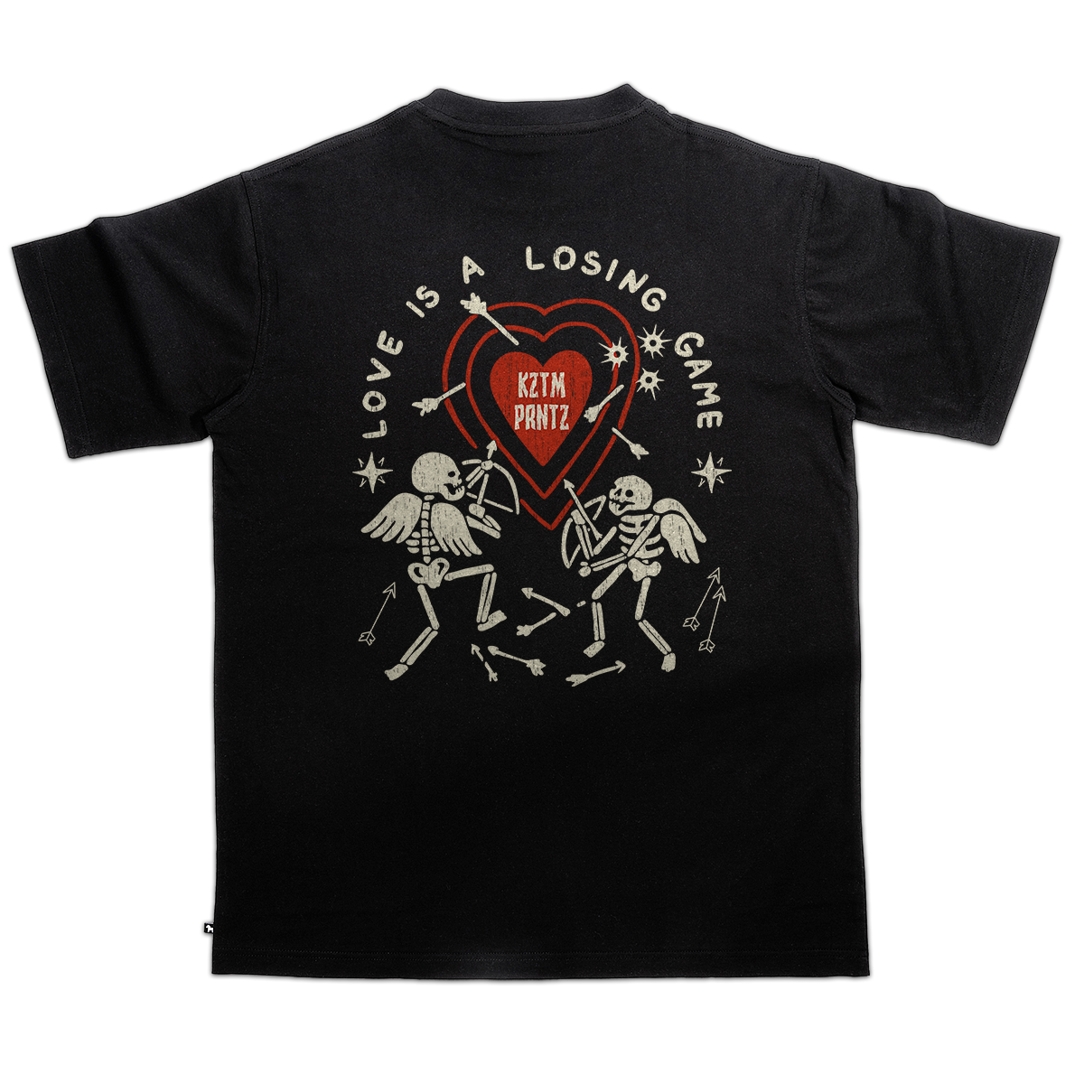 T-shirt - Love is a losing game (KP Original TEE - Exklusiv Loose Fit)