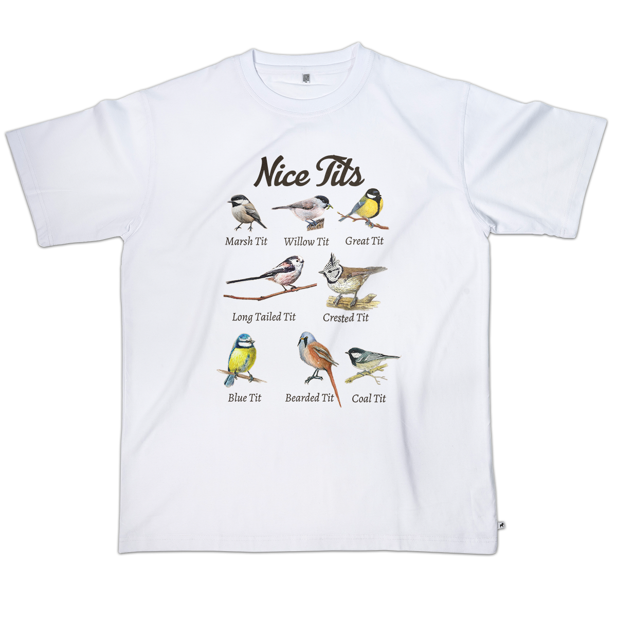 T-shirt - Nice tits (KP Original TEE - Exklusiv Loose Fit)