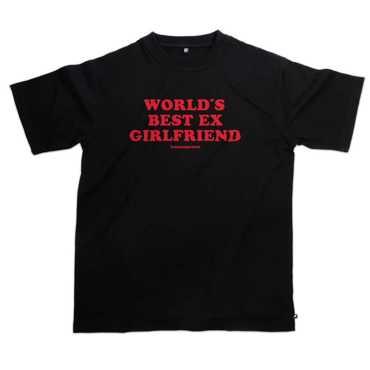 T-shirt - World´s best ex girlfriend (KP Original TEE - Exklusiv Loose Fit)