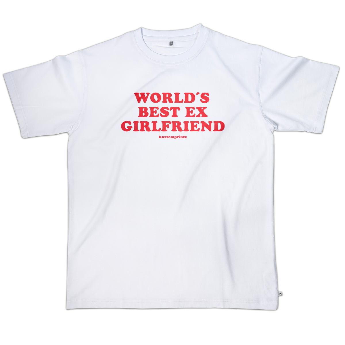 T-shirt - World´s best ex girlfriend (KP Original TEE - Exklusiv Loose Fit)