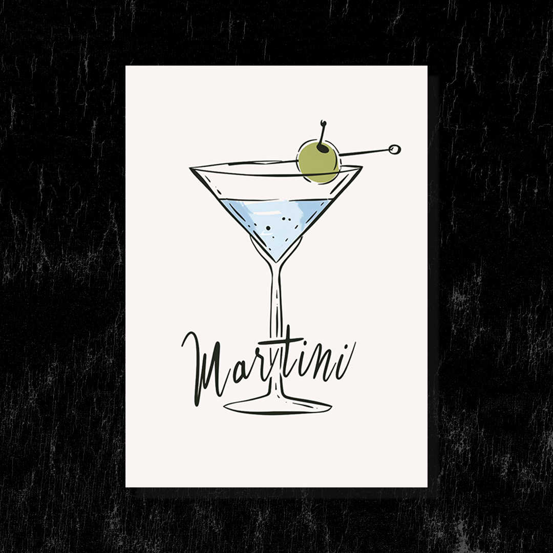 Poster – Martini Chic
