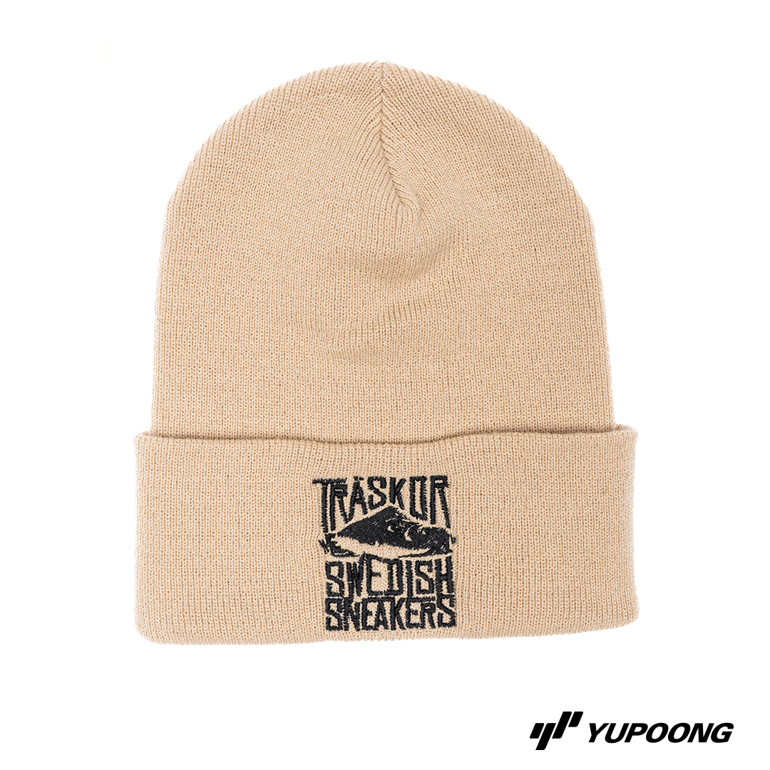 Beanie Träskor Swedish Sneakers [svart brodyr]
