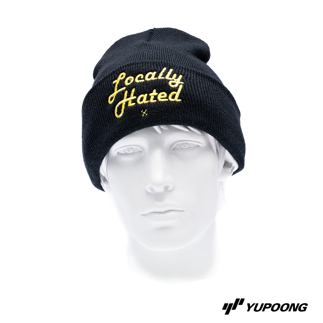 Beanie Locally Hated [gul brodyr]