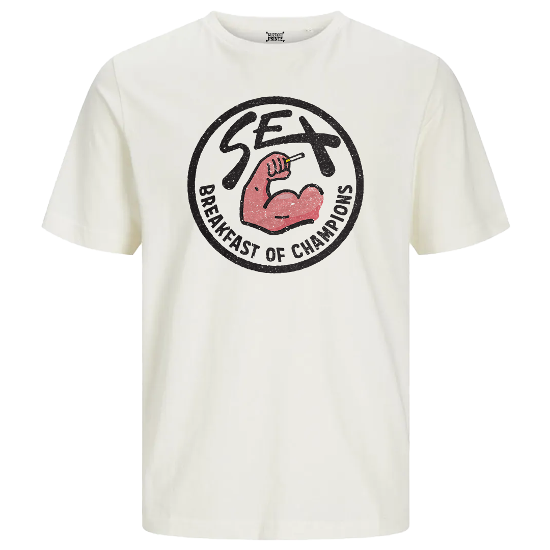 Breakfast for champions [unisex t-shirt]