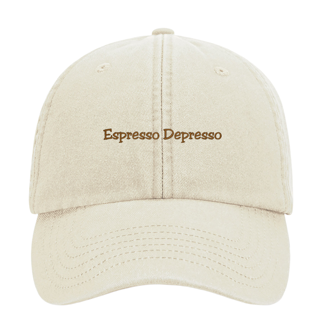 Dad Cap – Espresso Depresso