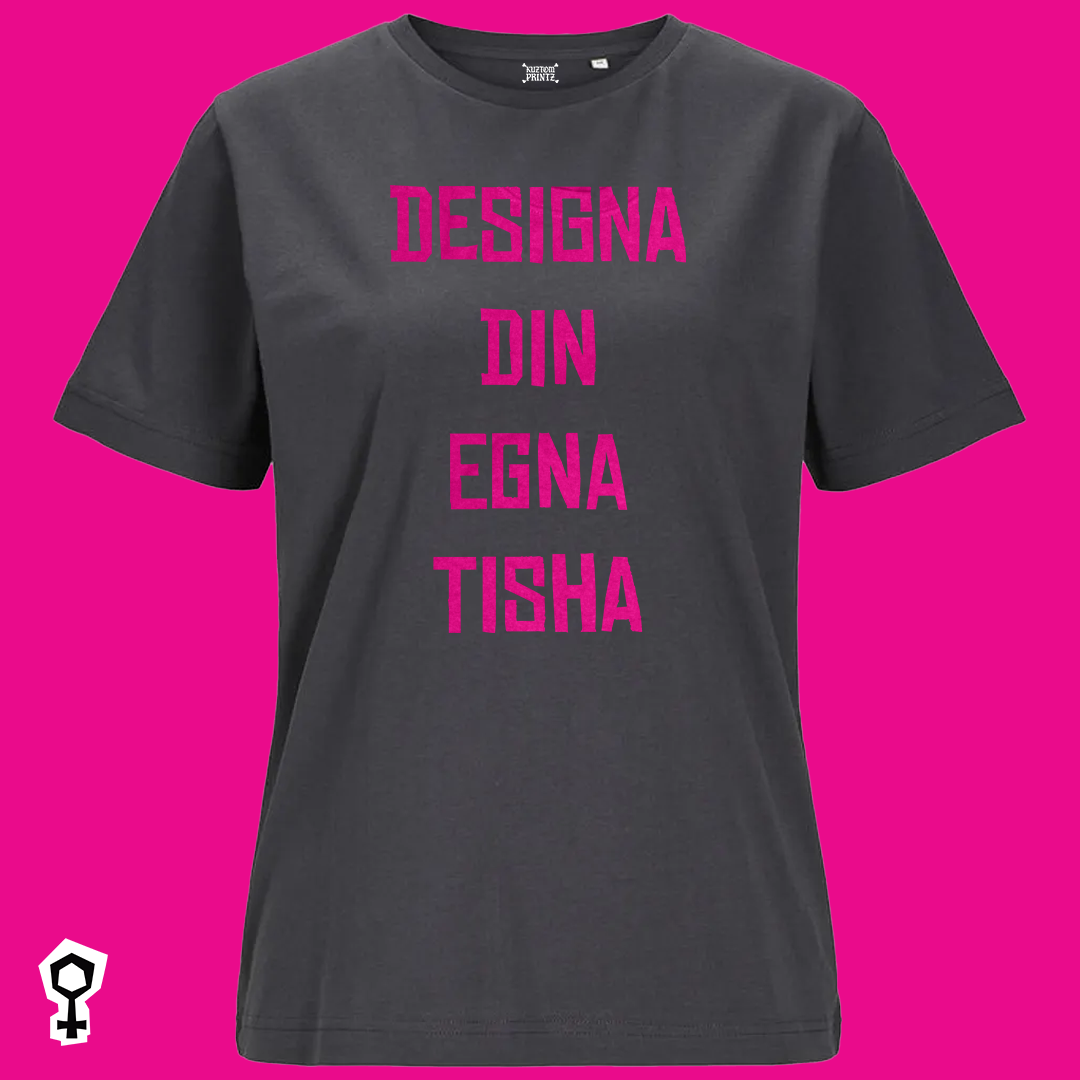Designa din egna dam t-shirt