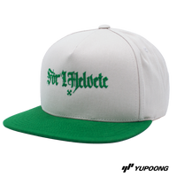 Snapback För i helvete [grön brodyr]