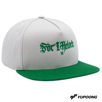 Snapback För i helvete [grön brodyr]