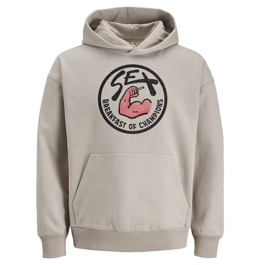 Breakfast for champions [unisex hoodie]
