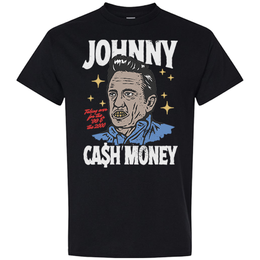 T-shirt - Johnny Ca$h Money