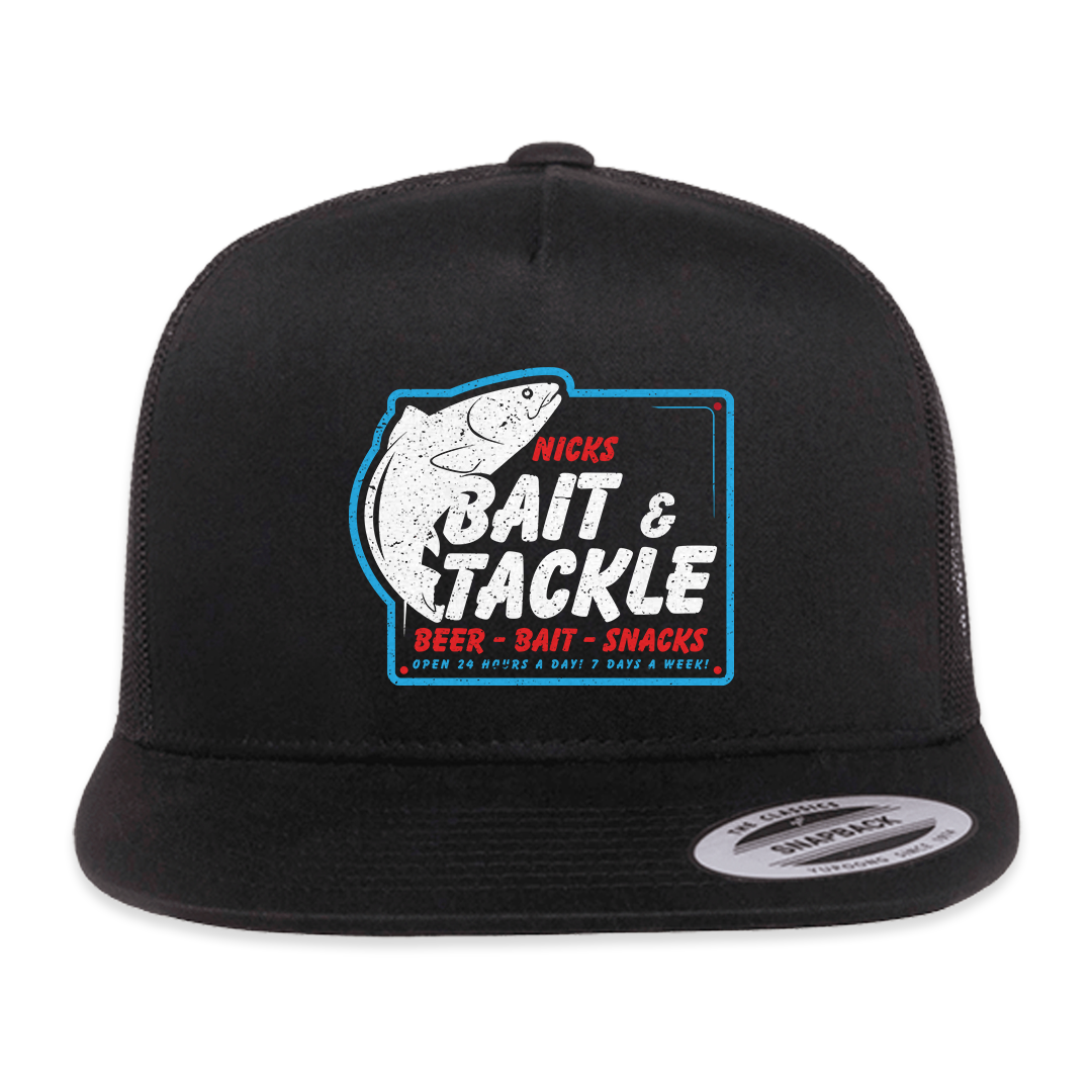 Trucker keps Nick’s Bait & Tackle